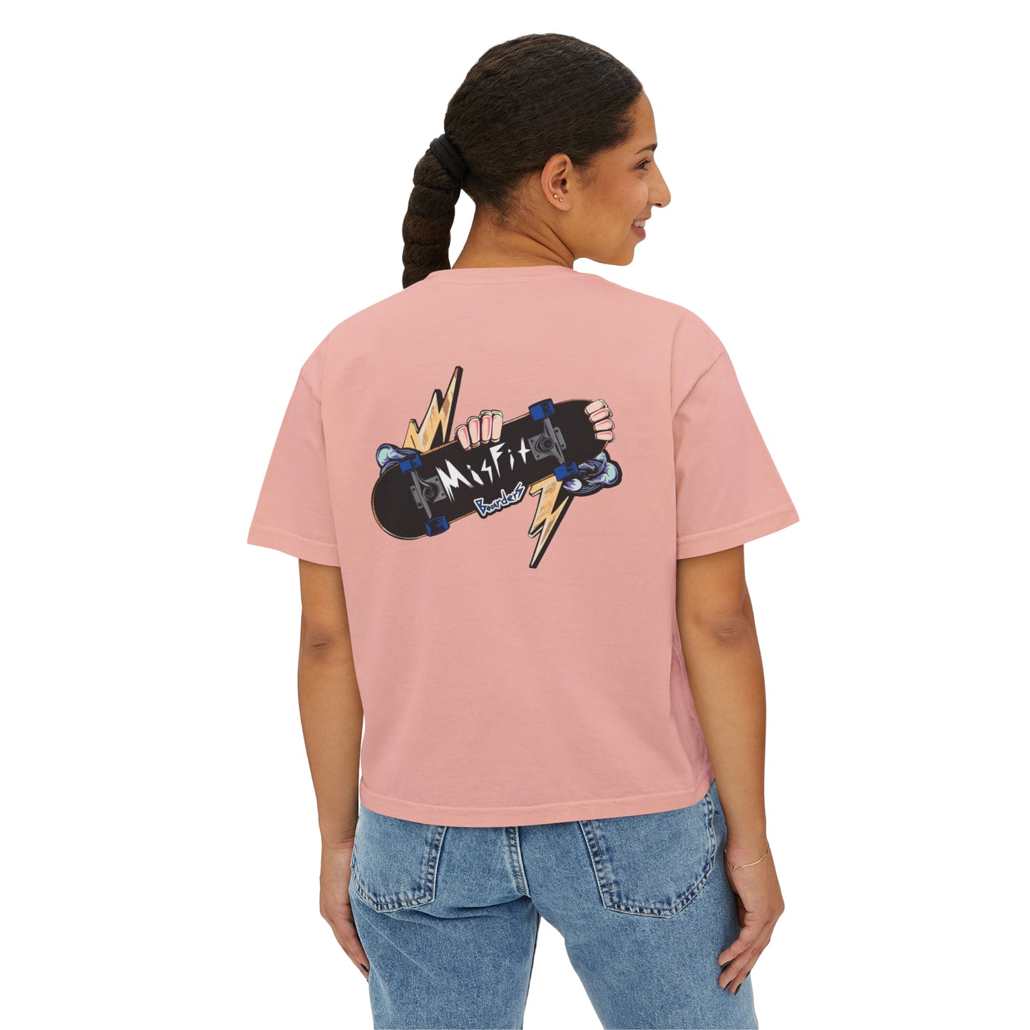 Women's Misfit Boarders Storm Board Boxy Tee