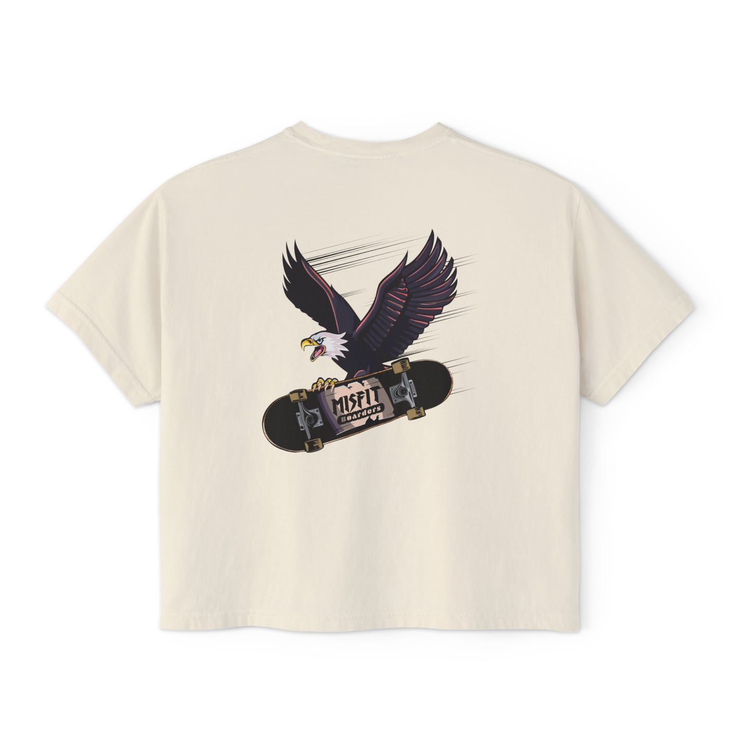 Women's Soaring Skate Eagle Boxy Tee