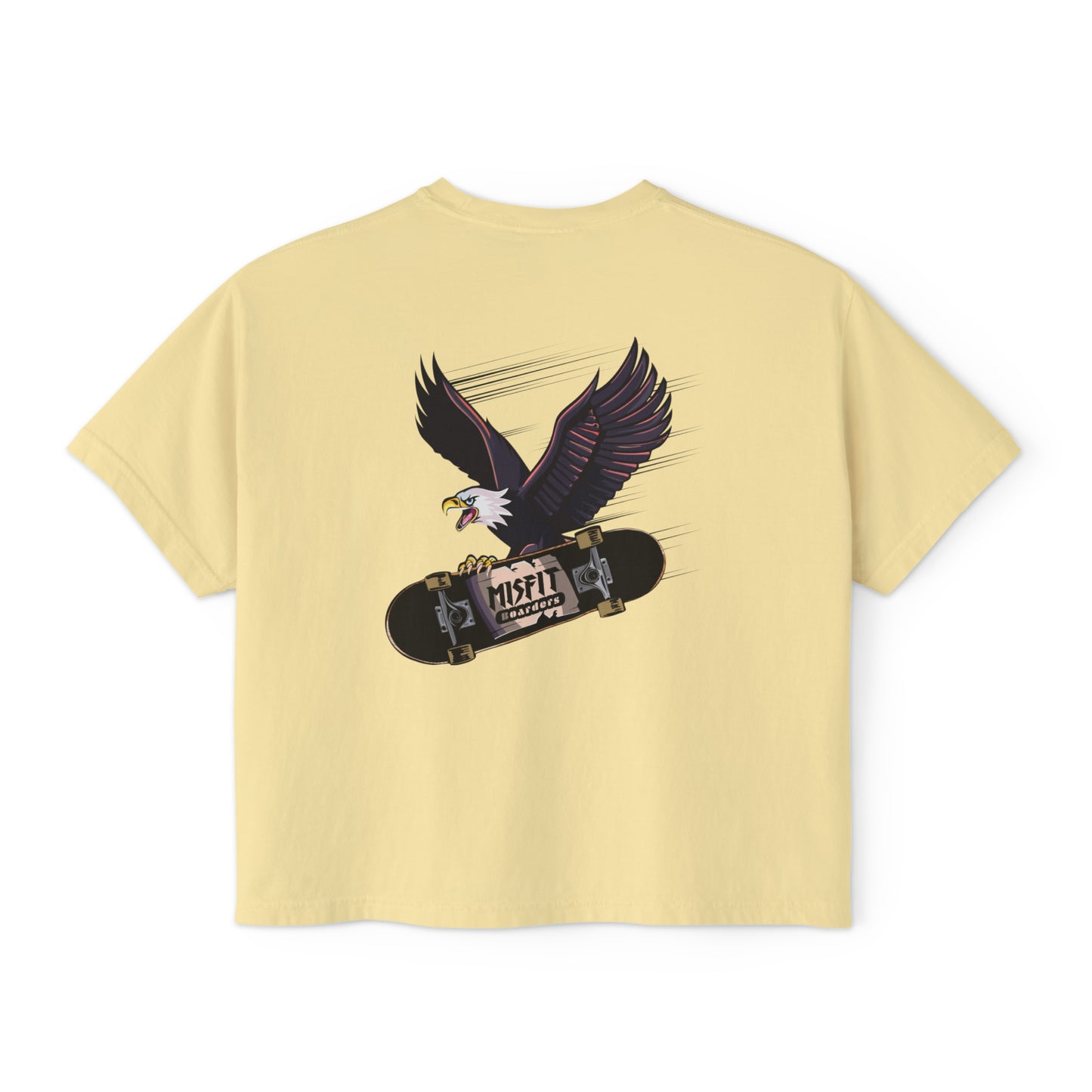 Women's Soaring Skate Eagle Boxy Tee