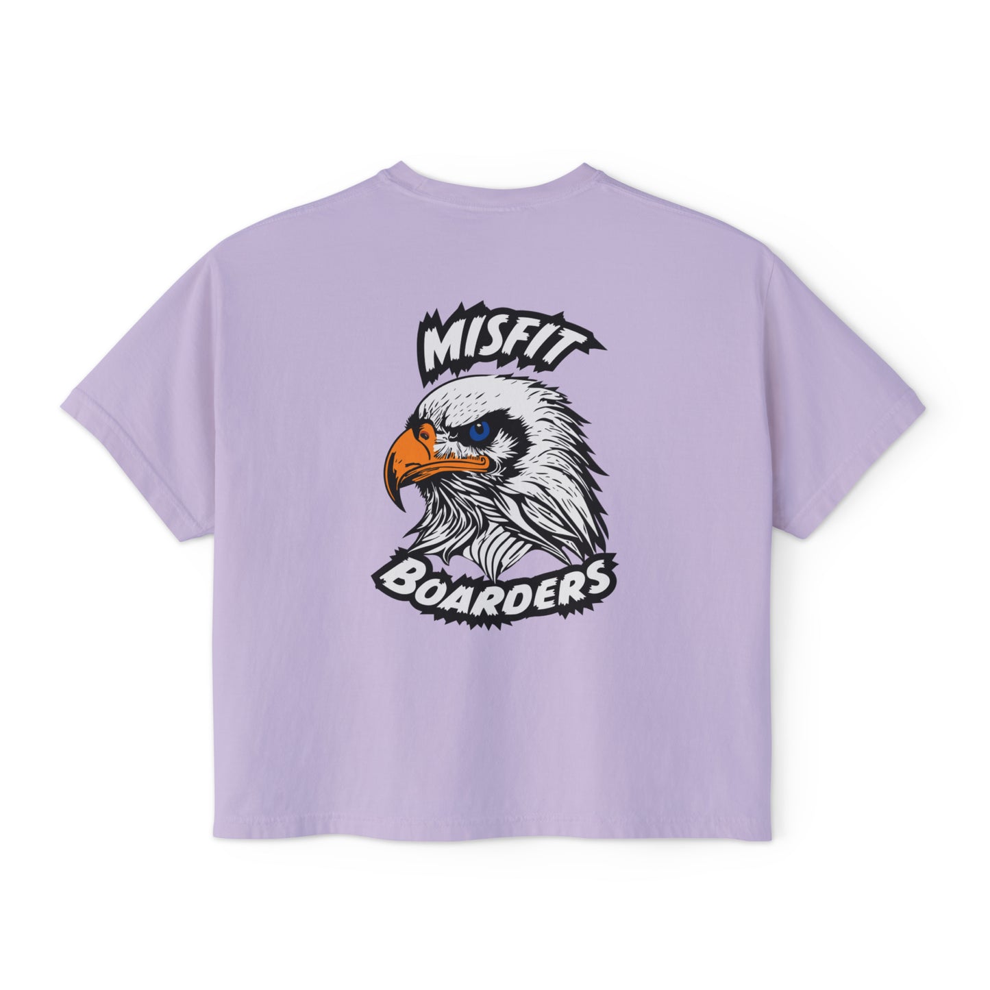 Women's Misfit Boarders Eagle Profile Boxy Tee