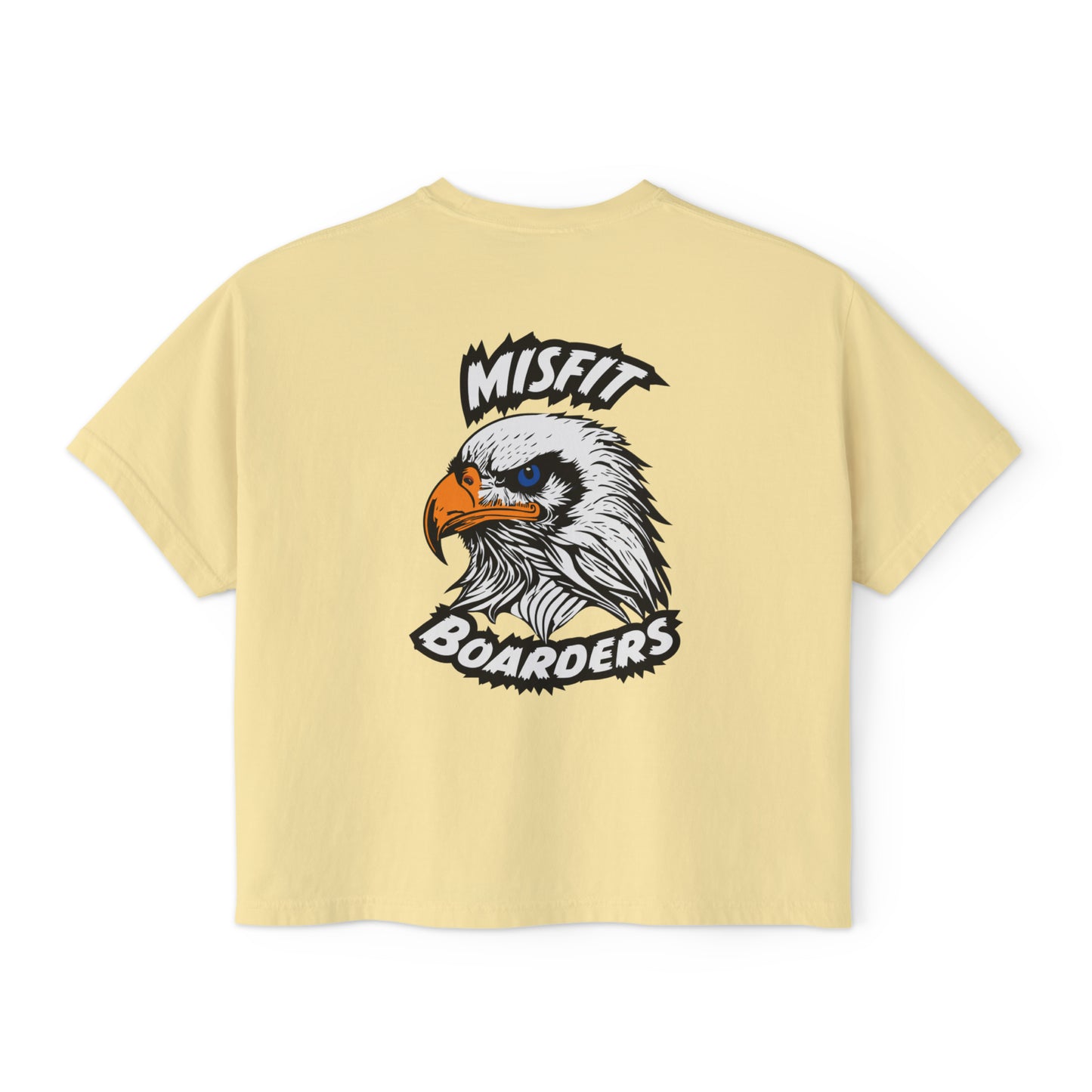 Women's Misfit Boarders Eagle Profile Boxy Tee