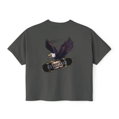 Women's Soaring Skate Eagle Boxy Tee