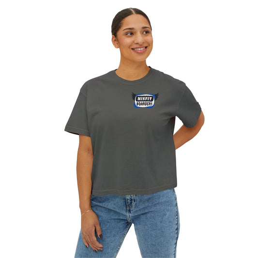 Women's Soaring Skate Eagle Boxy Tee